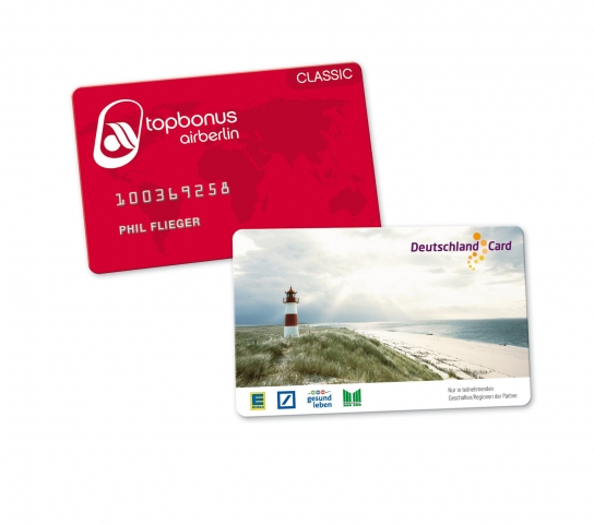 Air Berlin und DeutschlandCard heben gemeinsam ab