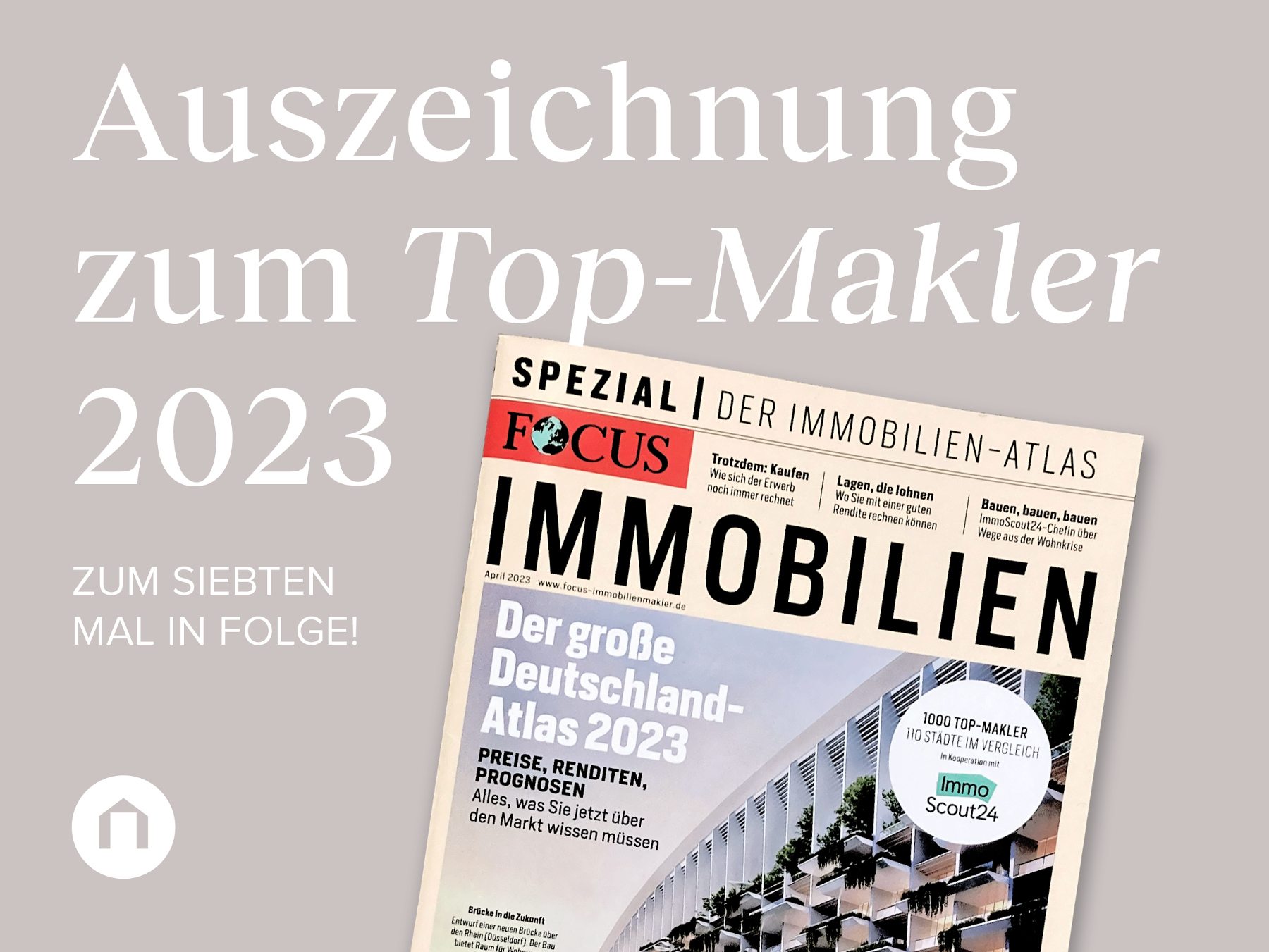 David Borck Immobiliengesellschaft wins seventh Focus Top Broker award David Borck Immobiliengesellschaft wins seventh Focus Top Broker award