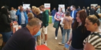 AUF IN DIE WELT Messe in Köln – Viel Interesse (Foto: Stiftung Völkerverständigung)