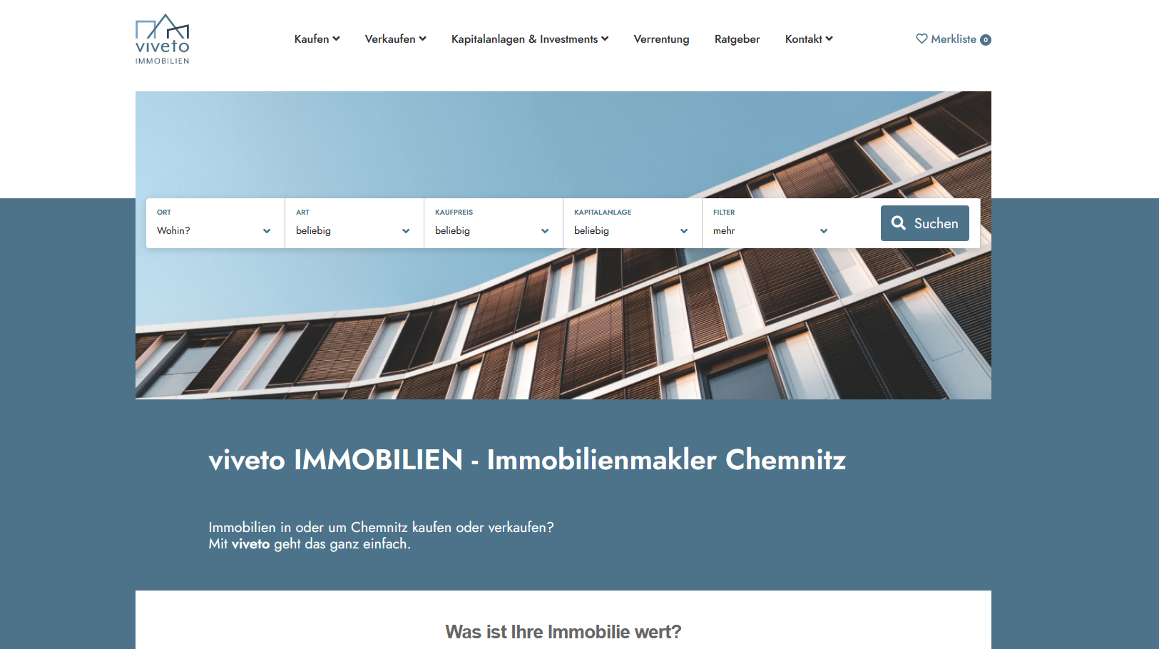 viveto Immobilien - Ihr Immobilienmakler in Chemnitz viveto Immobilien - Ihr Immobilienmakler in Chemnitz