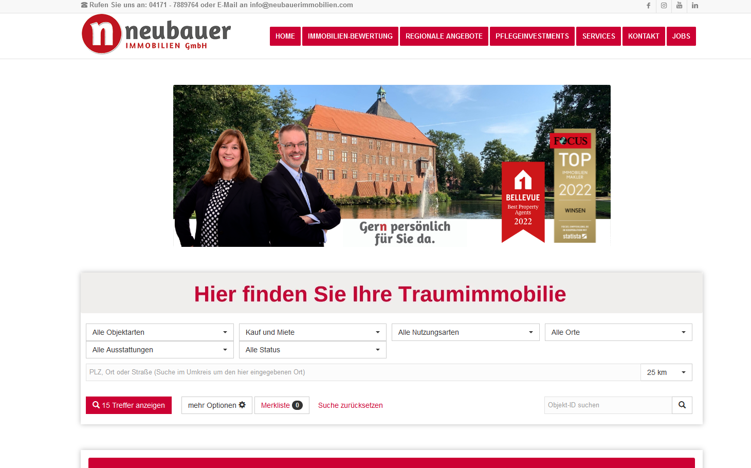 Neubauer Immobilien - Ihr professioneller Immobilienmakler in Lüneburg Neubauer Immobilien - Ihr professioneller Immobilienmakler in Lüneburg