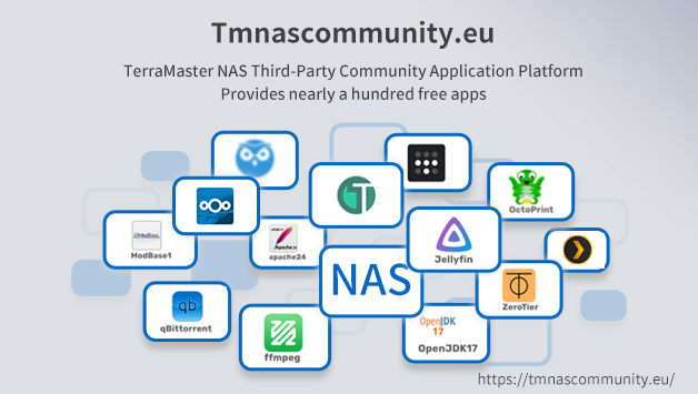 TerraMaster NAS Community-Plattform eines Drittanbieters (Die Bildrechte liegen bei dem Verfasser der Mitteilung.) TerraMaster NAS Community-Plattform eines Drittanbieters (Die Bildrechte liegen bei dem Verfasser der Mitteilung.)