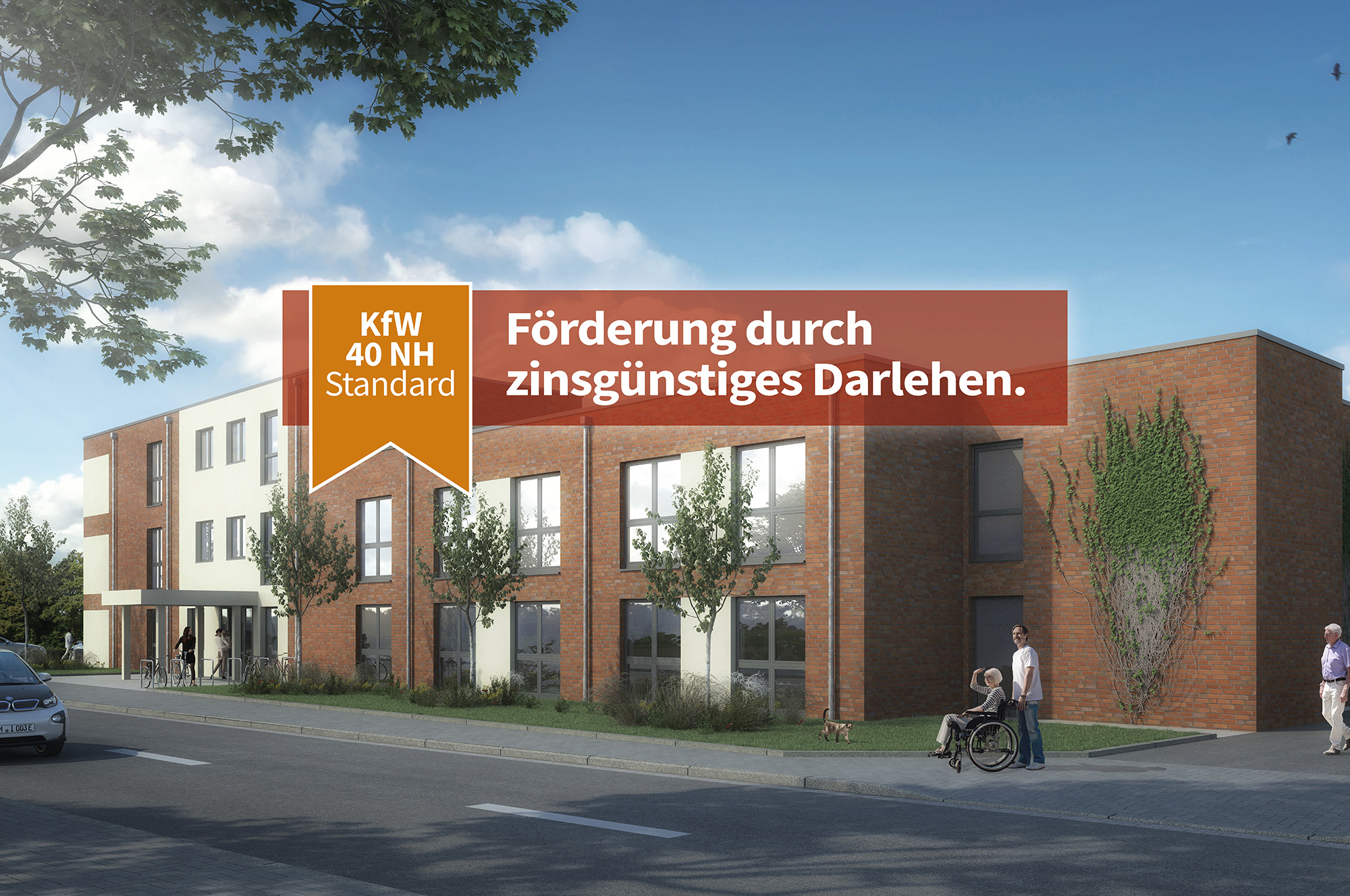 Klimafreundlicher Neubau: Pflegeimmobilie Sögel (Die Bildrechte liegen bei dem Verfasser der Mitteilung.)