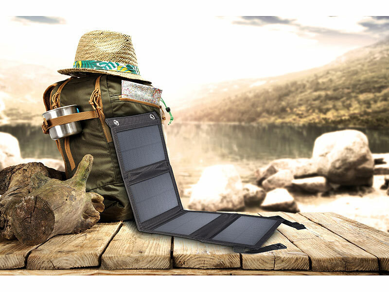 revolt Mobiles 10-Watt-Falt-Solarpanel IP65 (Die Bildrechte liegen bei dem Verfasser der Mitteilung.) revolt Mobiles 10-Watt-Falt-Solarpanel IP65 (Die Bildrechte liegen bei dem Verfasser der Mitteilung.)