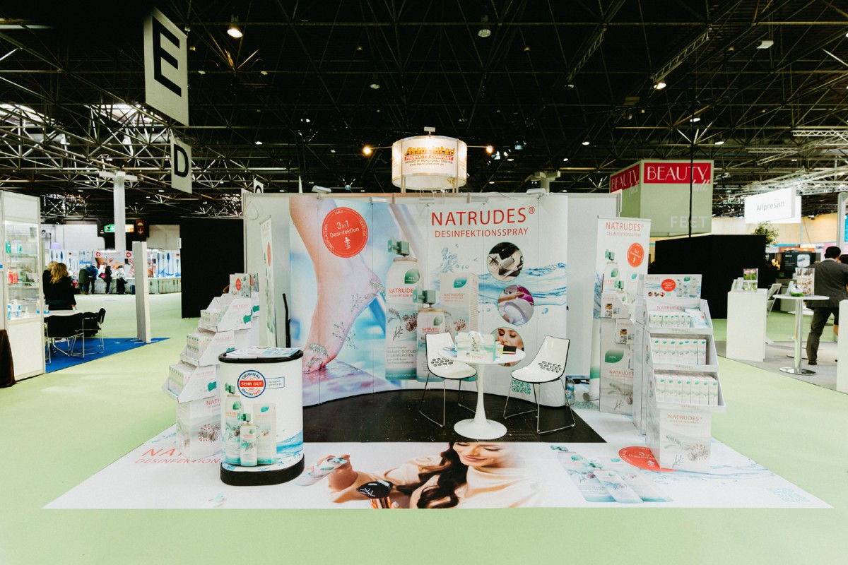 Natrudes überzeuge auf der BEAUTY 2023 in Düsseldorf (© )