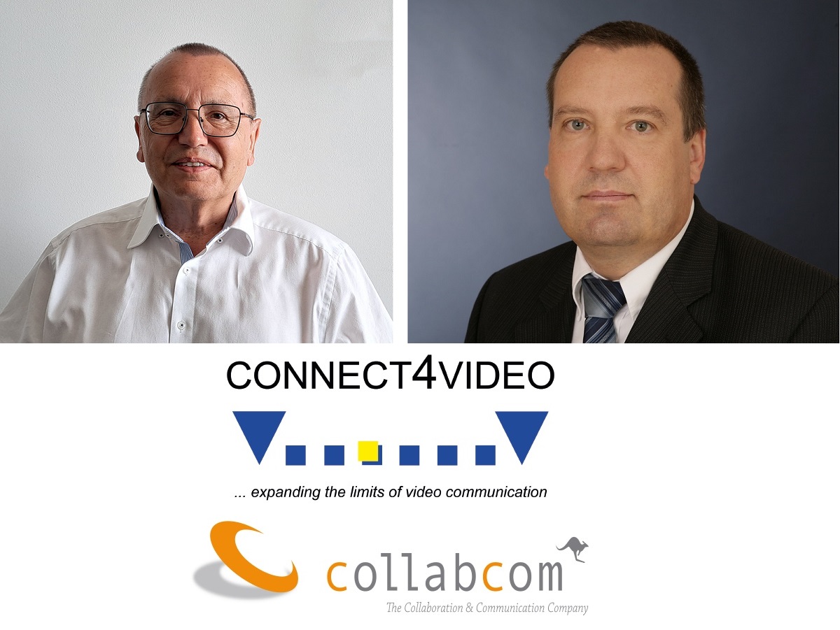 Hans Geeler - CEO collabcom / Andreas Zenger - Operations Manager Connect4Video (Die Bildrechte liegen bei dem Verfasser der Mitteilung.) Hans Geeler - CEO collabcom / Andreas Zenger - Operations Manager Connect4Video (Die Bildrechte liegen bei dem Verfasser der Mitteilung.)
