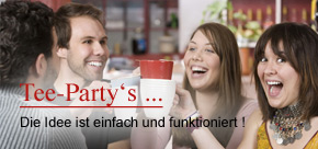 Teepartys liegen voll im Trend!