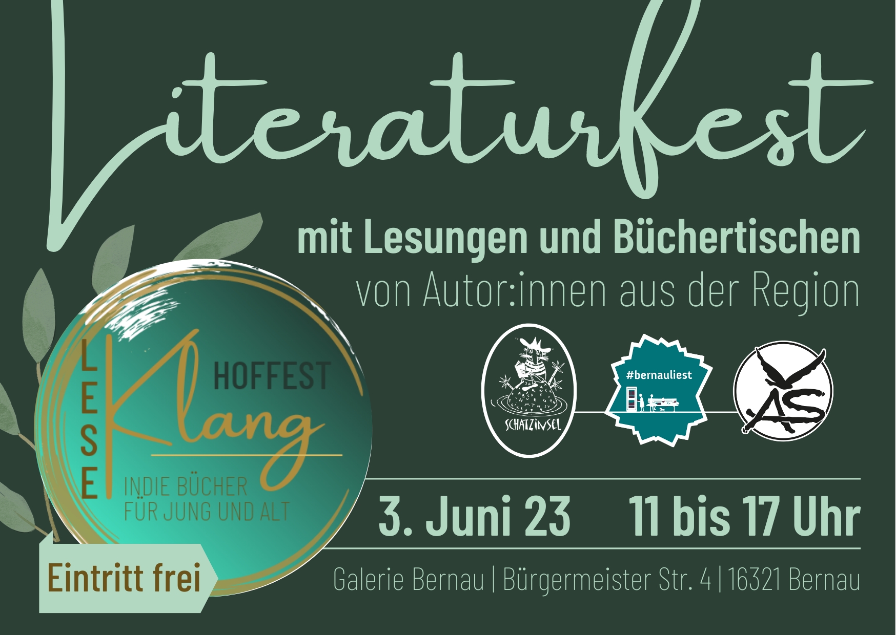 Literaturfest mit Lesungen und Büchertischen (Die Bildrechte liegen bei dem Verfasser der Mitteilung.) Literaturfest mit Lesungen und Büchertischen (Die Bildrechte liegen bei dem Verfasser der Mitteilung.)