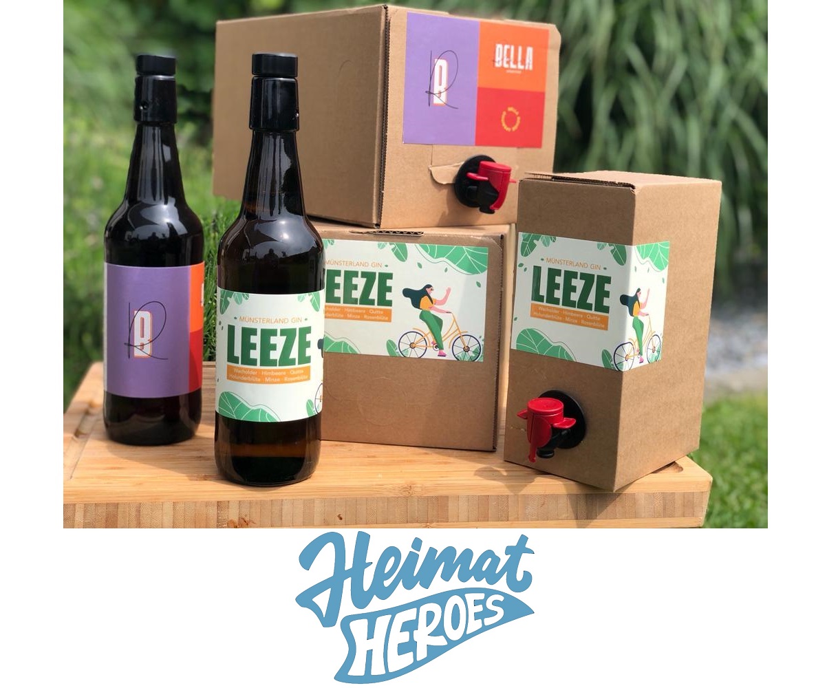 Heimat Heroes - Neu: Sonderabfüllungen in 0,5-Liter-Pfandflaschen und Einführung von Bag-in-a-Box-Systemen Heimat Heroes - Neu: Sonderabfüllungen in 0,5-Liter-Pfandflaschen und Einführung von Bag-in-a-Box-Systemen