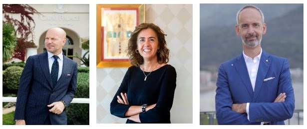 v.l. Ermanno Zanini, Cristina Sancenon& Gianluca Priori (Bildquelle: (c) Jumeirah Group)