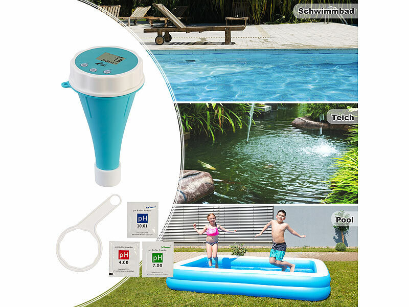 AGT Digitaler 6in1-Wassertester, Bluetooth 5.2 www.pearl.de (Die Bildrechte liegen bei dem Verfasser der Mitteilung.) AGT Digitaler 6in1-Wassertester, Bluetooth 5.2 www.pearl.de (Die Bildrechte liegen bei dem Verfasser der Mitteilung.)