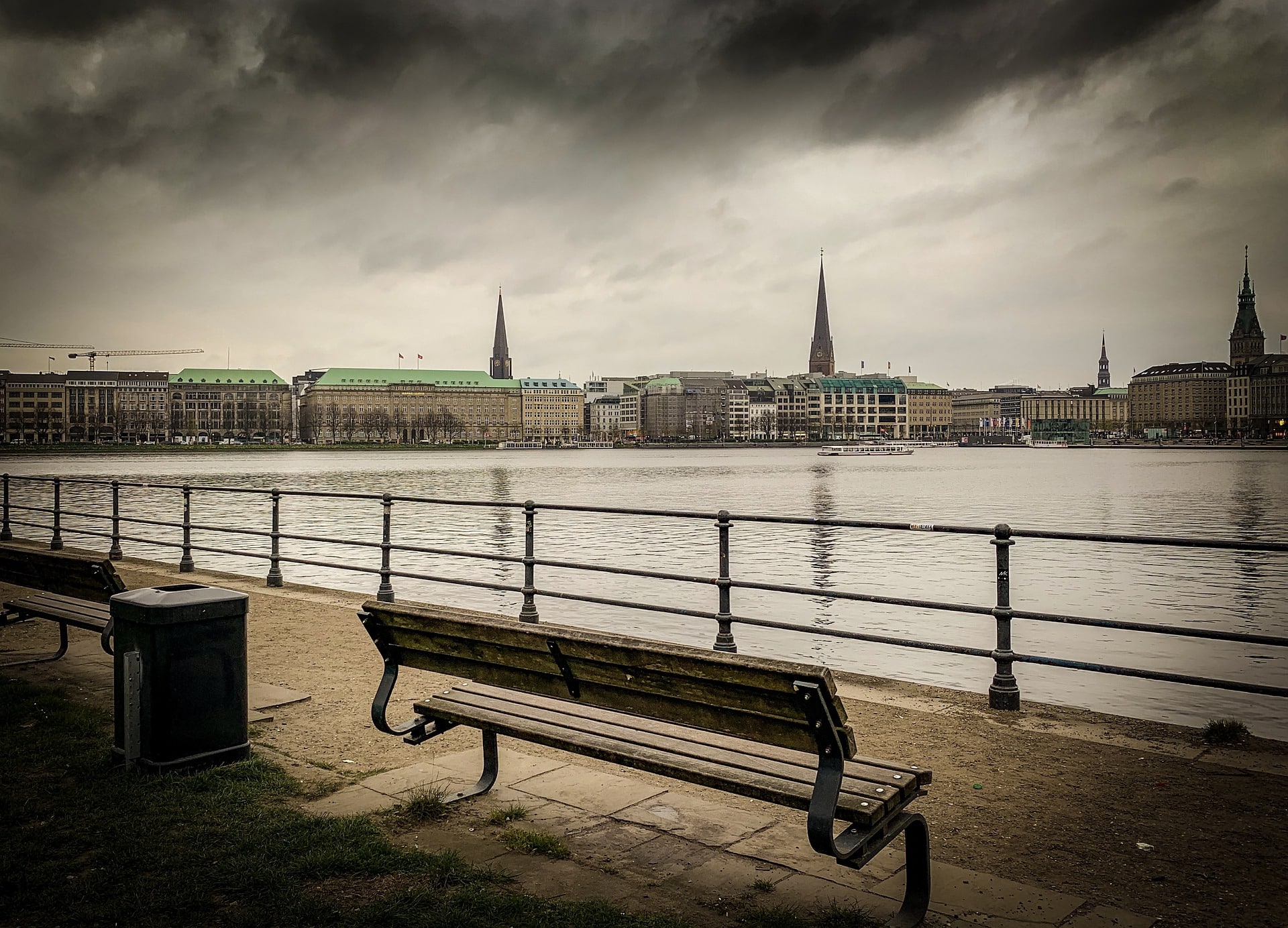 Hamburg Binnenalster Hamburg Binnenalster