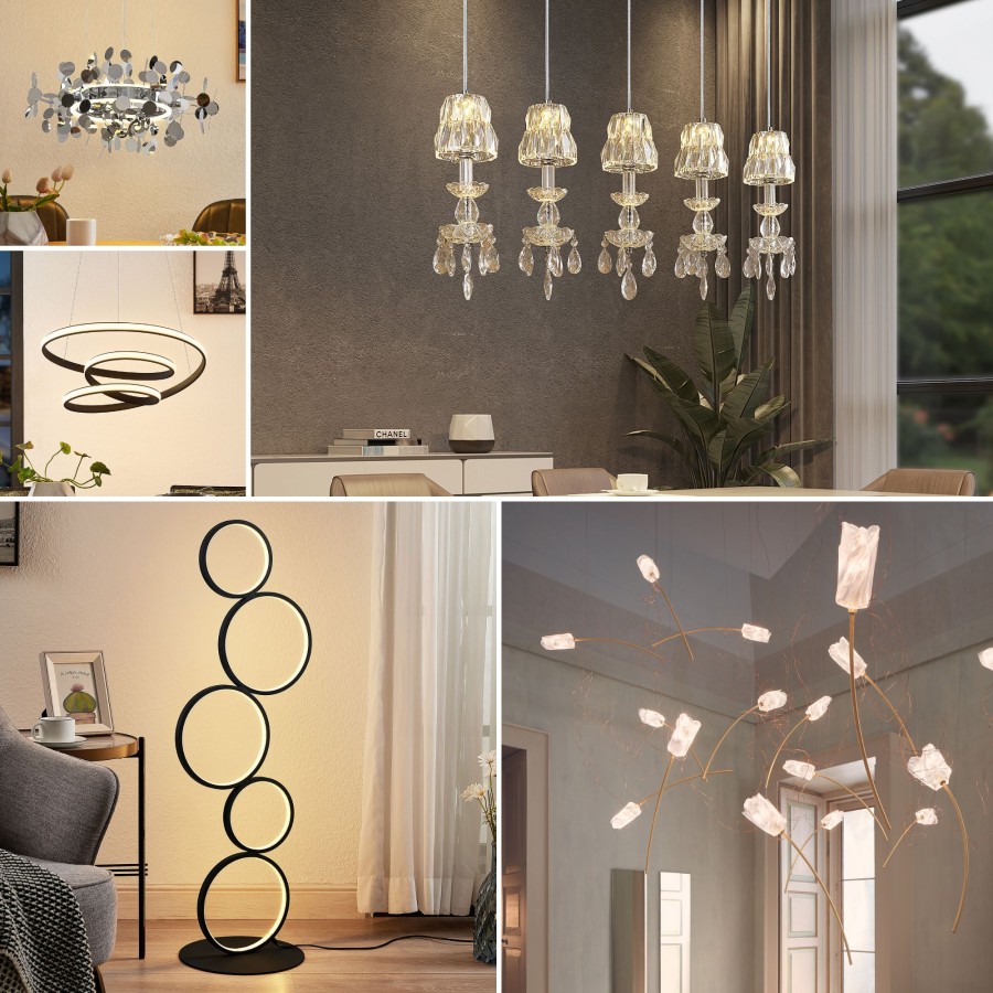 Schwebend leichte Lichtdesigns (© Lampenwelt.de) Schwebend leichte Lichtdesigns (© Lampenwelt.de)
