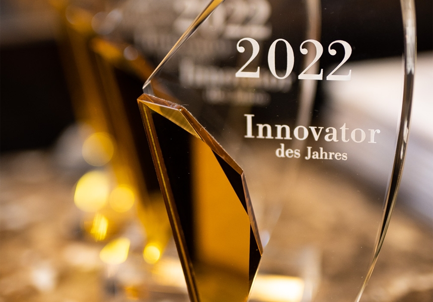 Seit 2017 wird der Innovator des Jahres vergeben (Die Bildrechte liegen bei dem Verfasser der Mitteilung.)