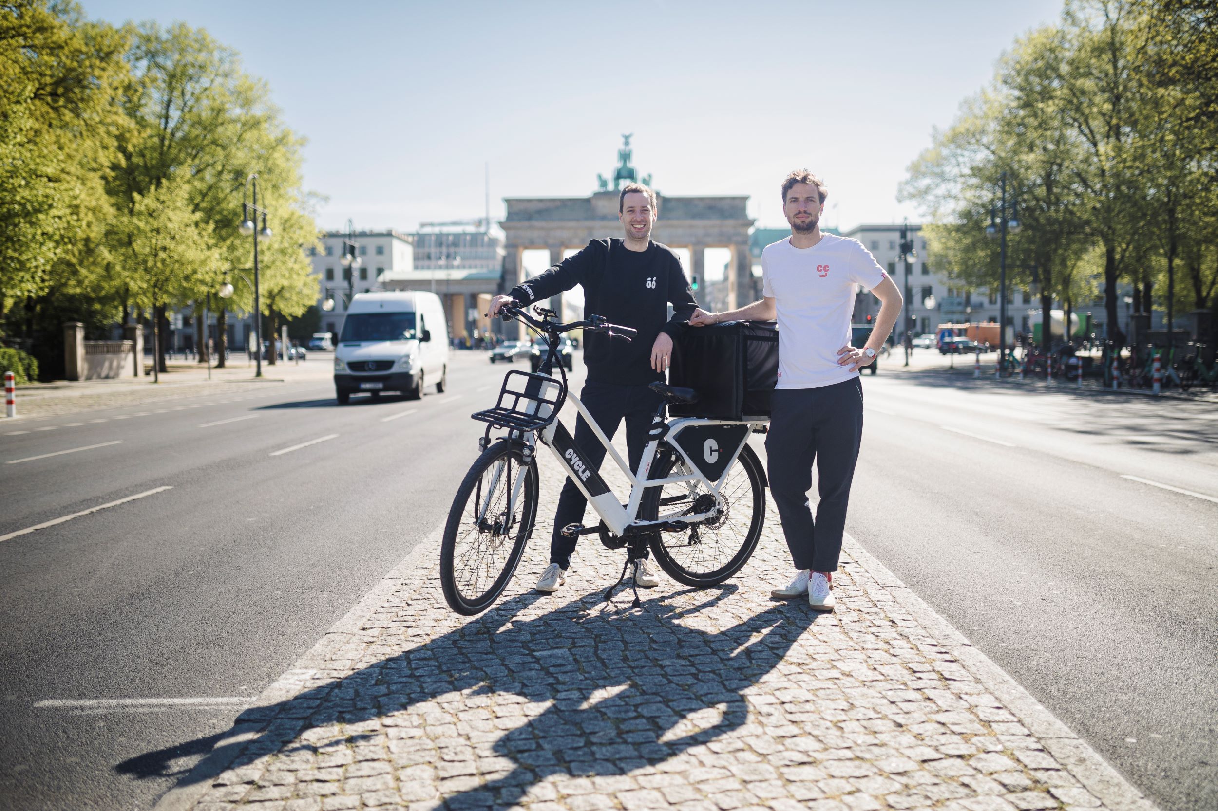 CYCLE-Gründer Nikodemus Seilern und Luis Orsini-Rosenberg (Bildquelle: Rico Rolle)