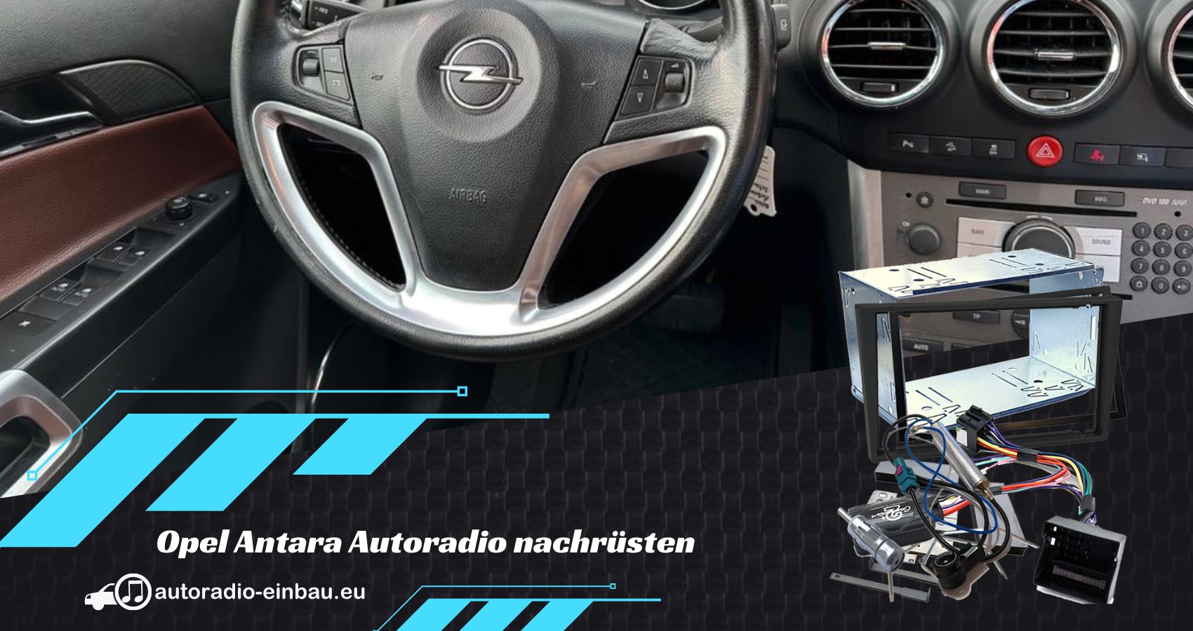 Opel Antara Autoradio nachrüsten mit Lenkradfernbedienung (Die Bildrechte liegen bei dem Verfasser der Mitteilung.) Opel Antara Autoradio nachrüsten mit Lenkradfernbedienung (Die Bildrechte liegen bei dem Verfasser der Mitteilung.)