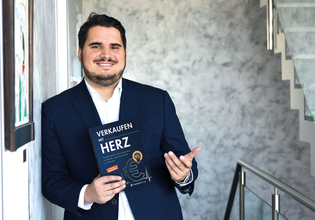 Tobias Epple mit seinem ausgezeichneten Buch 