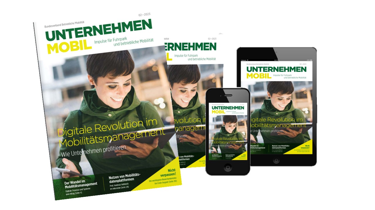 Die zweite Ausgabe von Unternehmen mobil setzt sich mit der Digitalisierung auseinander. (Die Bildrechte liegen bei dem Verfasser der Mitteilung.)