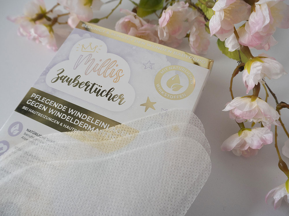 Millis Zaubertücher gegen Windeldermatitis (Die Bildrechte liegen bei dem Verfasser der Mitteilung.)