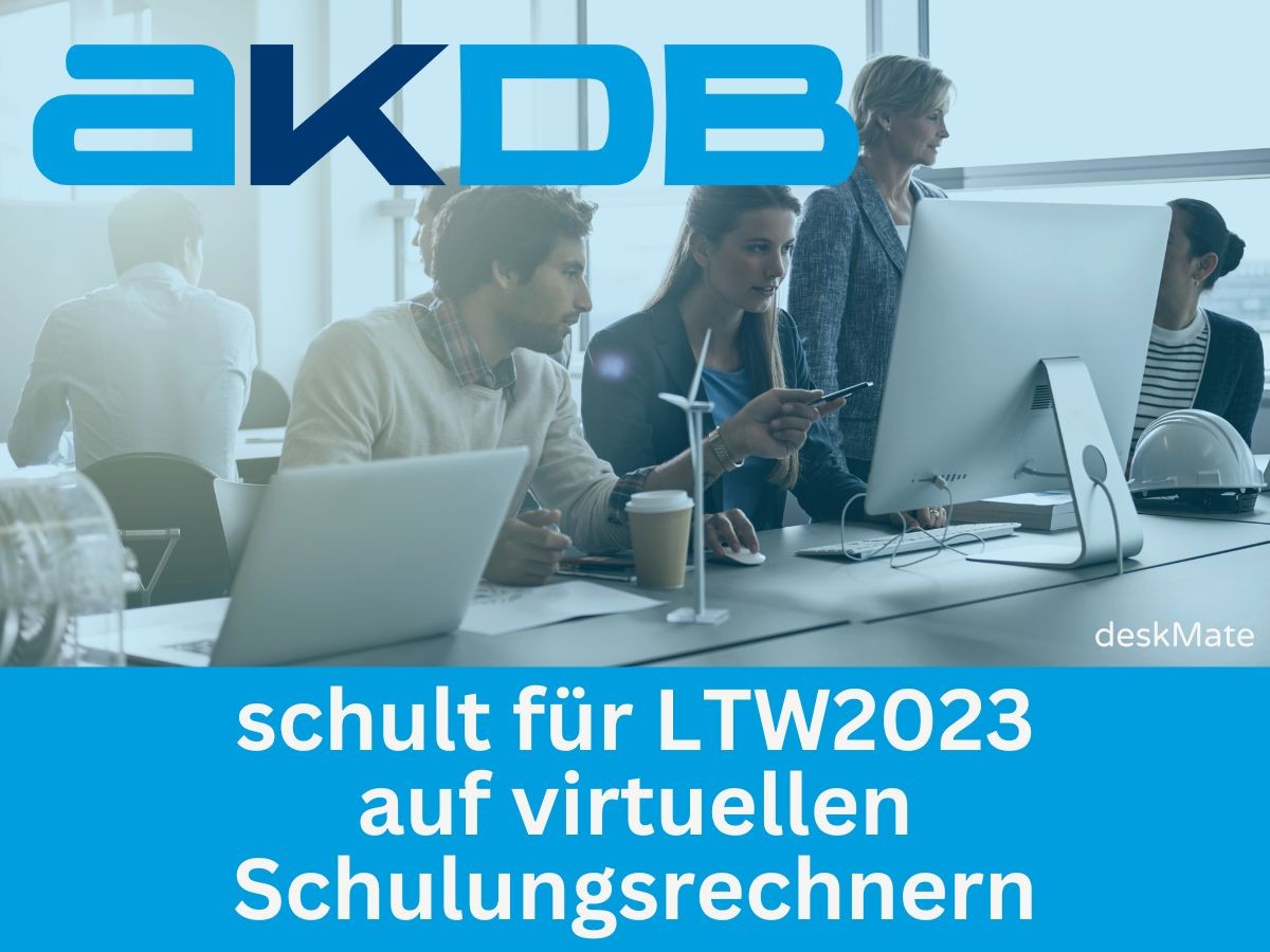 AKDB schult für Landtagswahl mit deskMate (© ) AKDB schult für Landtagswahl mit deskMate (© )