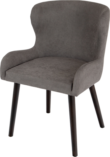 Der Polsterstuhl Parkes der Marke Worldwide Seating besticht durch organische Formen (Die Bildrechte liegen bei dem Verfasser der Mitteilung.)