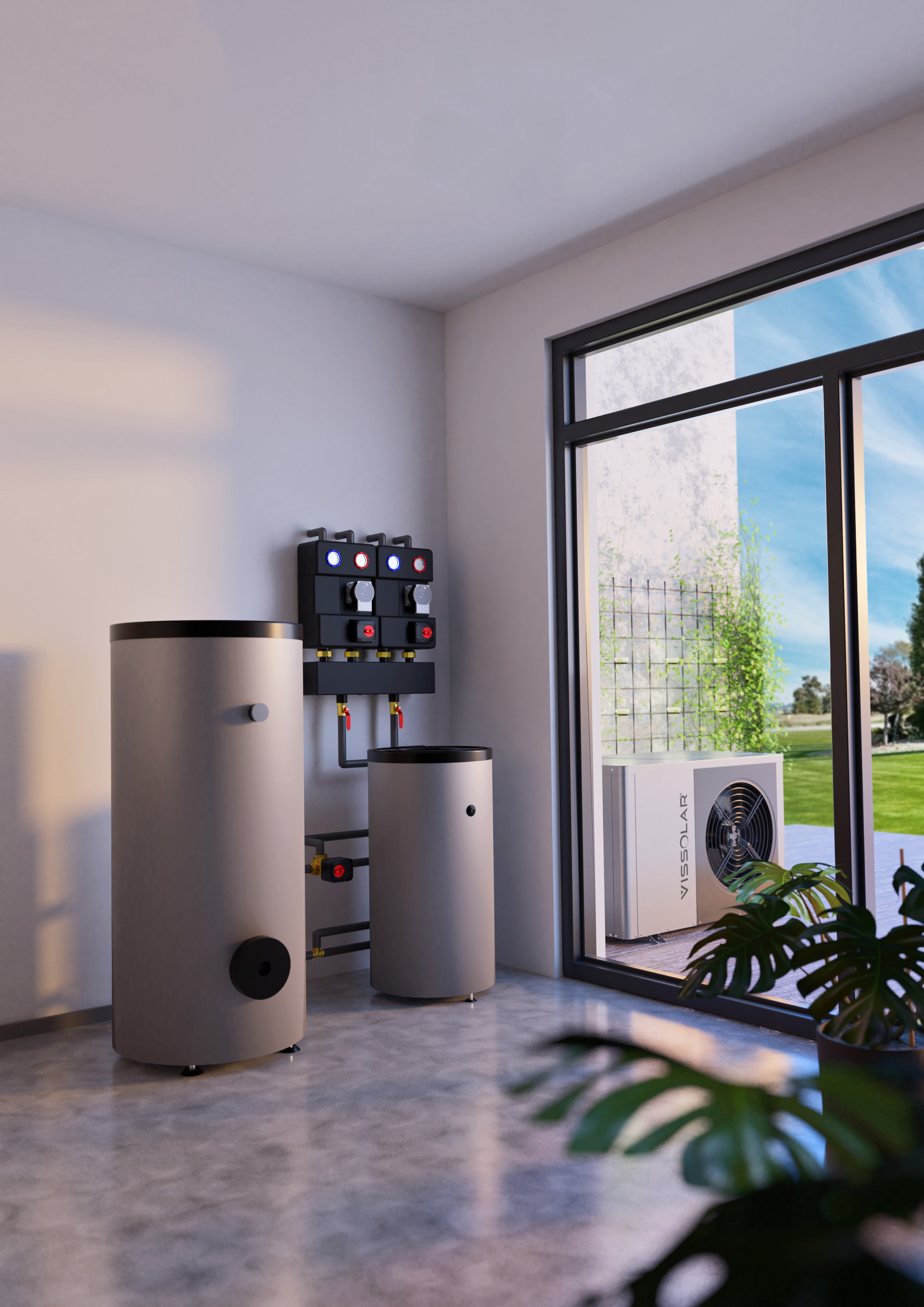 VISSOLAR Gesamtsystem