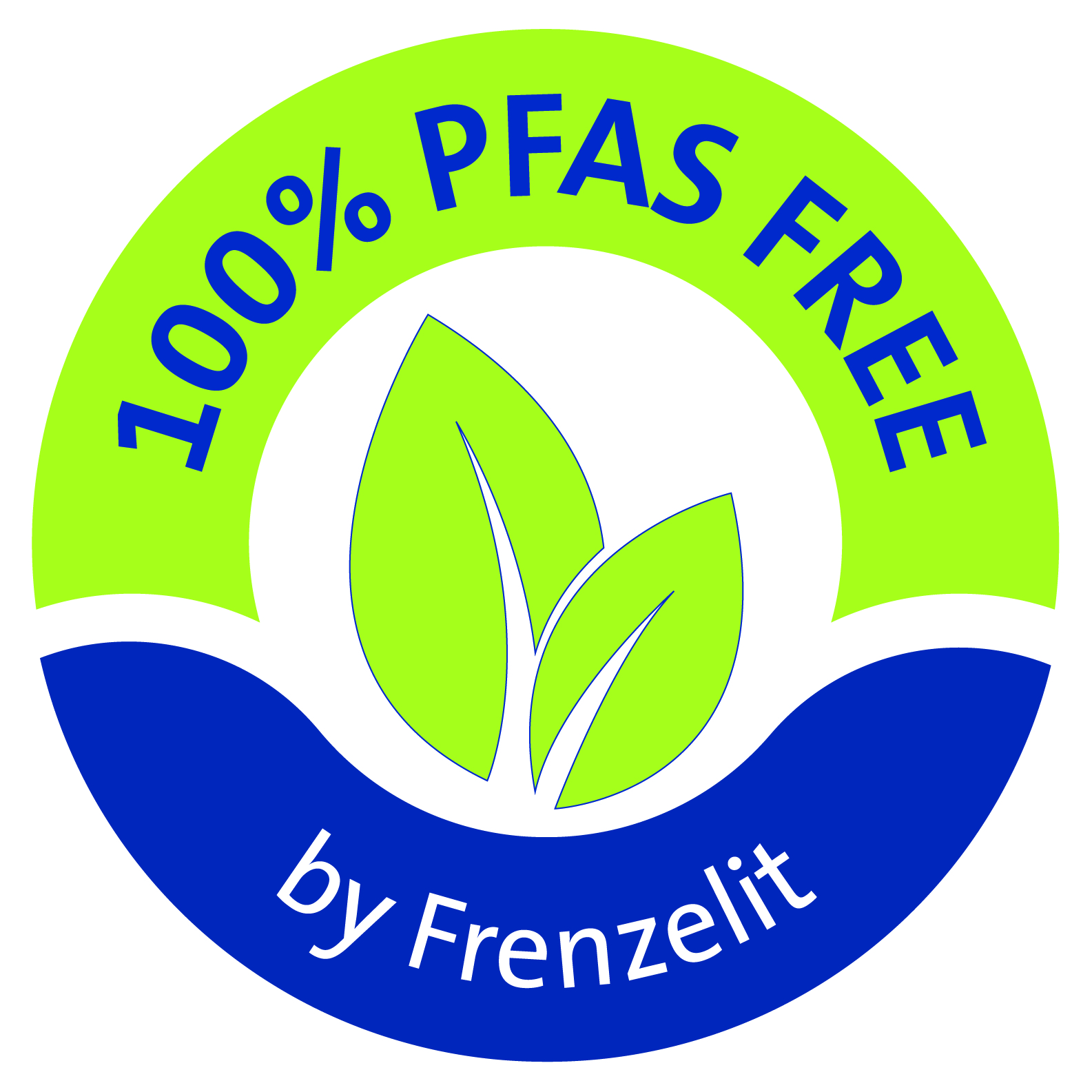 PFAS-Free-Logo zur Kennzeichnung von Produkten und Produktgruppen, die keine schädlichen per- und po