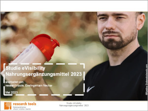 Studie eVisibility Nahrungsergänzungsmittel 2023