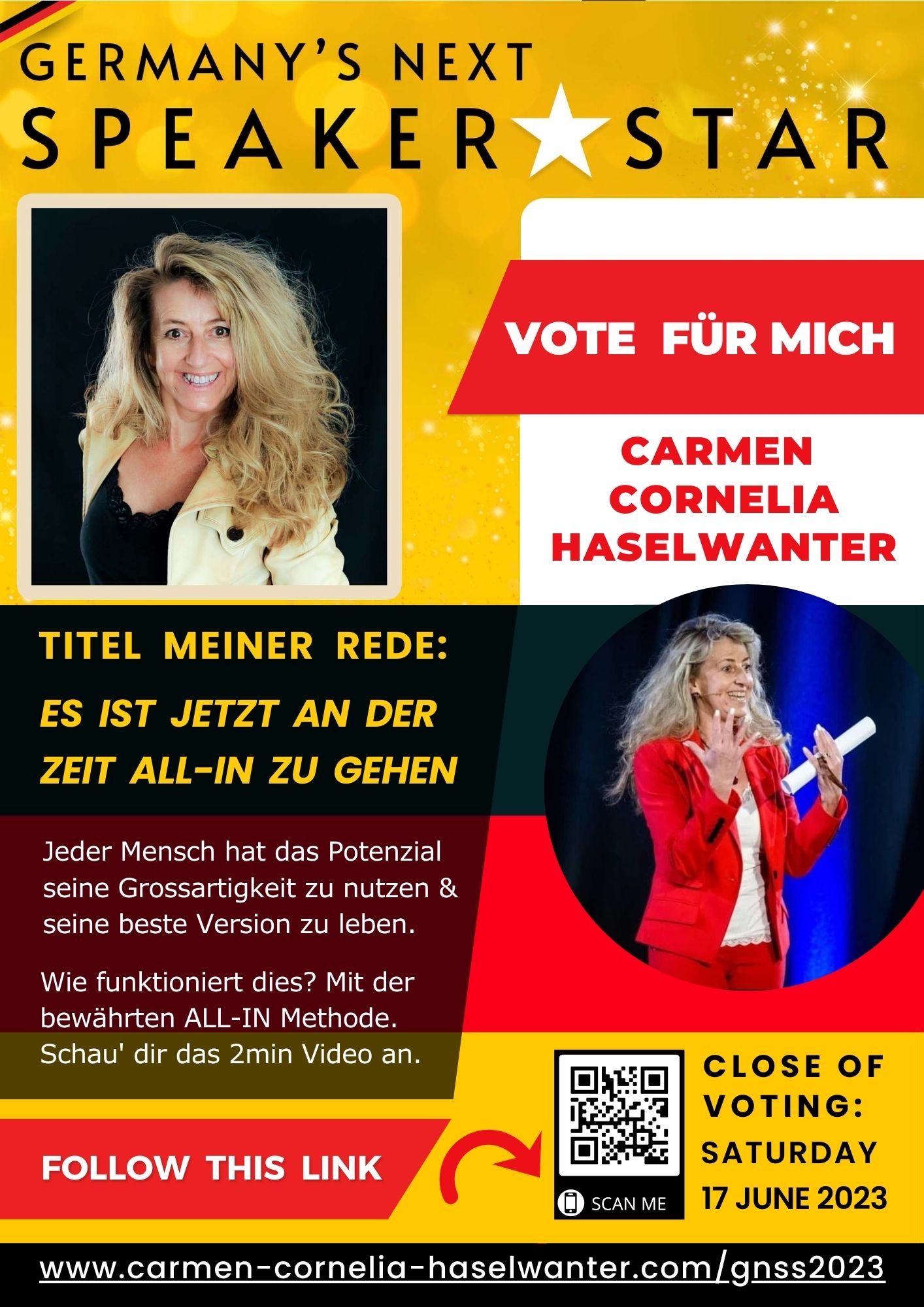 Keine Ausreden mehr: Die St.Moritzerin ruft zum ALL-IN Handeln auf (Die Bildrechte liegen bei dem Verfasser der Mitteilung.) Keine Ausreden mehr: Die St.Moritzerin ruft zum ALL-IN Handeln auf (Die Bildrechte liegen bei dem Verfasser der Mitteilung.)