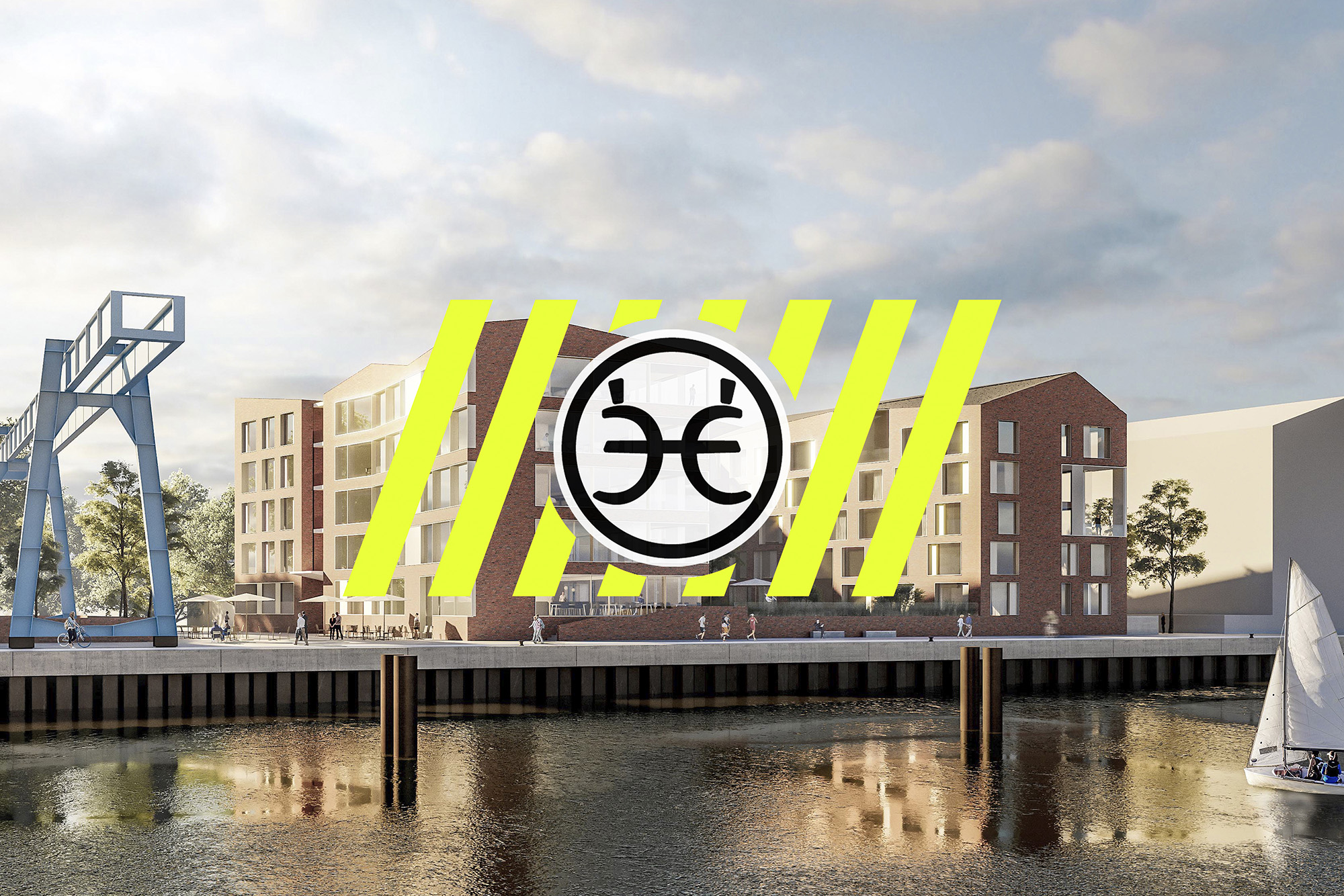 Visualisierung U-Hof 3 Alter Stadthafen Oldenburg (Bildquelle: Angelis& Partner / Stadthafen Immobilien)