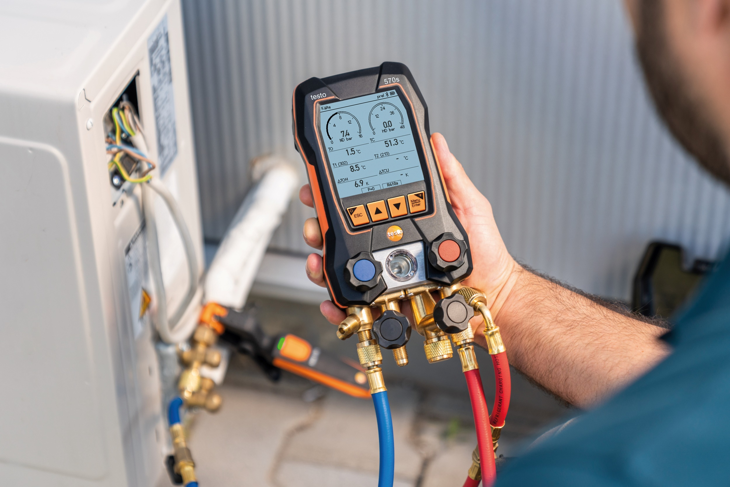 Intelligent, ausdauernd und präzise: testo 570s setzt neue Maßstäbe in der Kälte- und Wärmetechnik. (Die Bildrechte liegen bei dem Verfasser der Mitteilung.) Intelligent, ausdauernd und präzise: testo 570s setzt neue Maßstäbe in der Kälte- und Wärmetechnik. (Die Bildrechte liegen bei dem Verfasser der Mitteilung.)