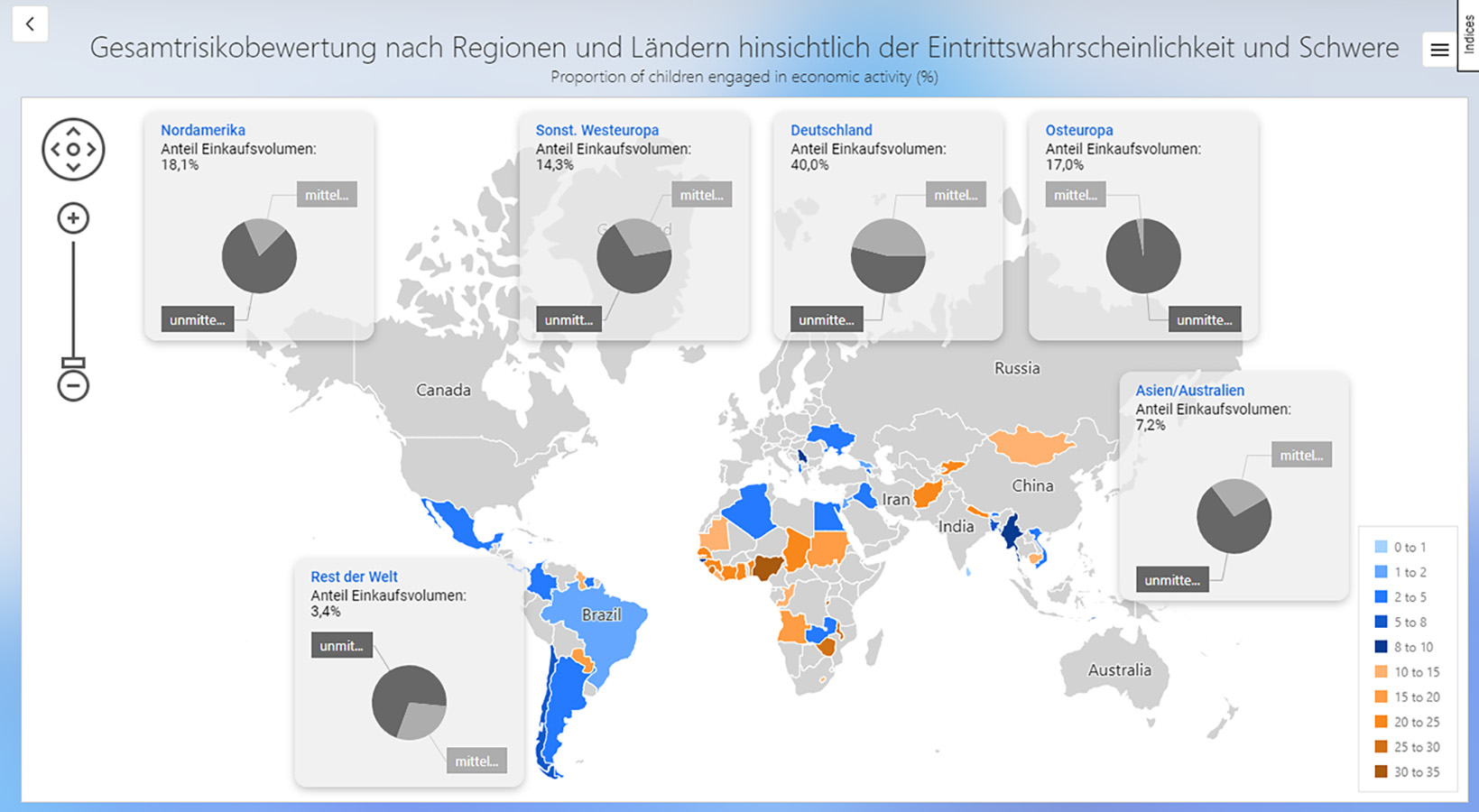 Globale Sicht auf Ihre Lieferanten und Risiko Einschätzungen. Globale Sicht auf Ihre Lieferanten und Risiko Einschätzungen.