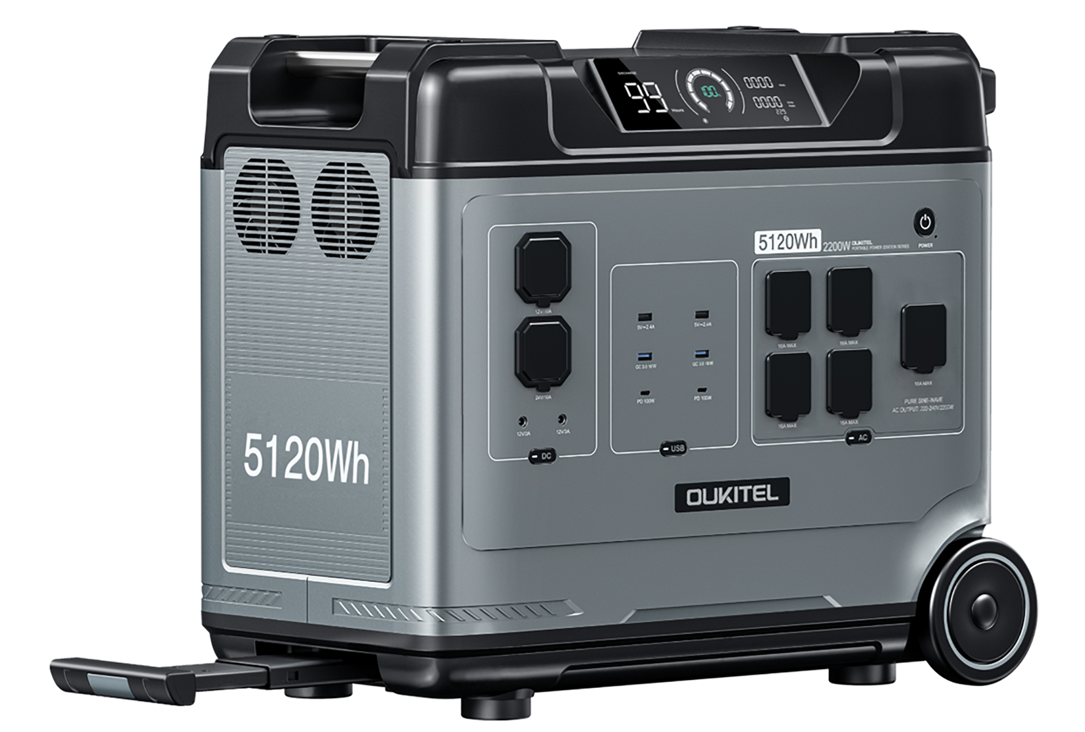 Die P5000 kann 99 Prozent aller Haushaltsgeräte mit Strom versorgen (Die Bildrechte liegen bei dem Verfasser der Mitteilung.) Die P5000 kann 99 Prozent aller Haushaltsgeräte mit Strom versorgen (Die Bildrechte liegen bei dem Verfasser der Mitteilung.)