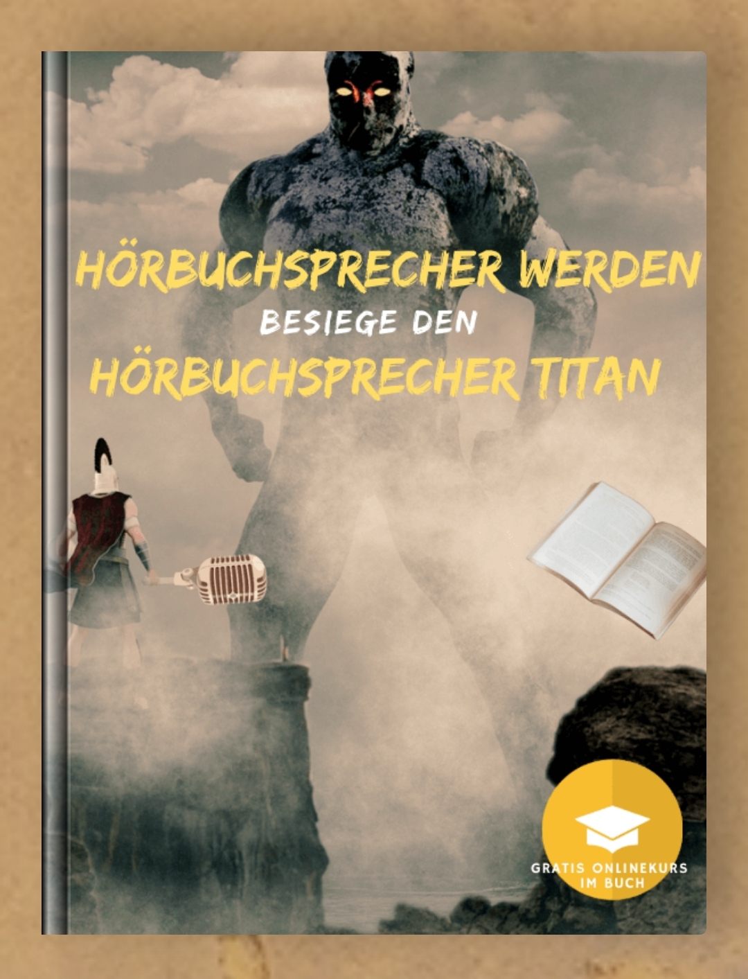 Hörbuchsprecher werden mit dem Hörbuchsprecher Titan von Christian Gera (Die Bildrechte liegen bei dem Verfasser der Mitteilung.)
