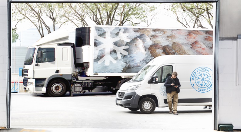 Telematik für Kühltransporte: so funktioniert es! Bild: Webfleet