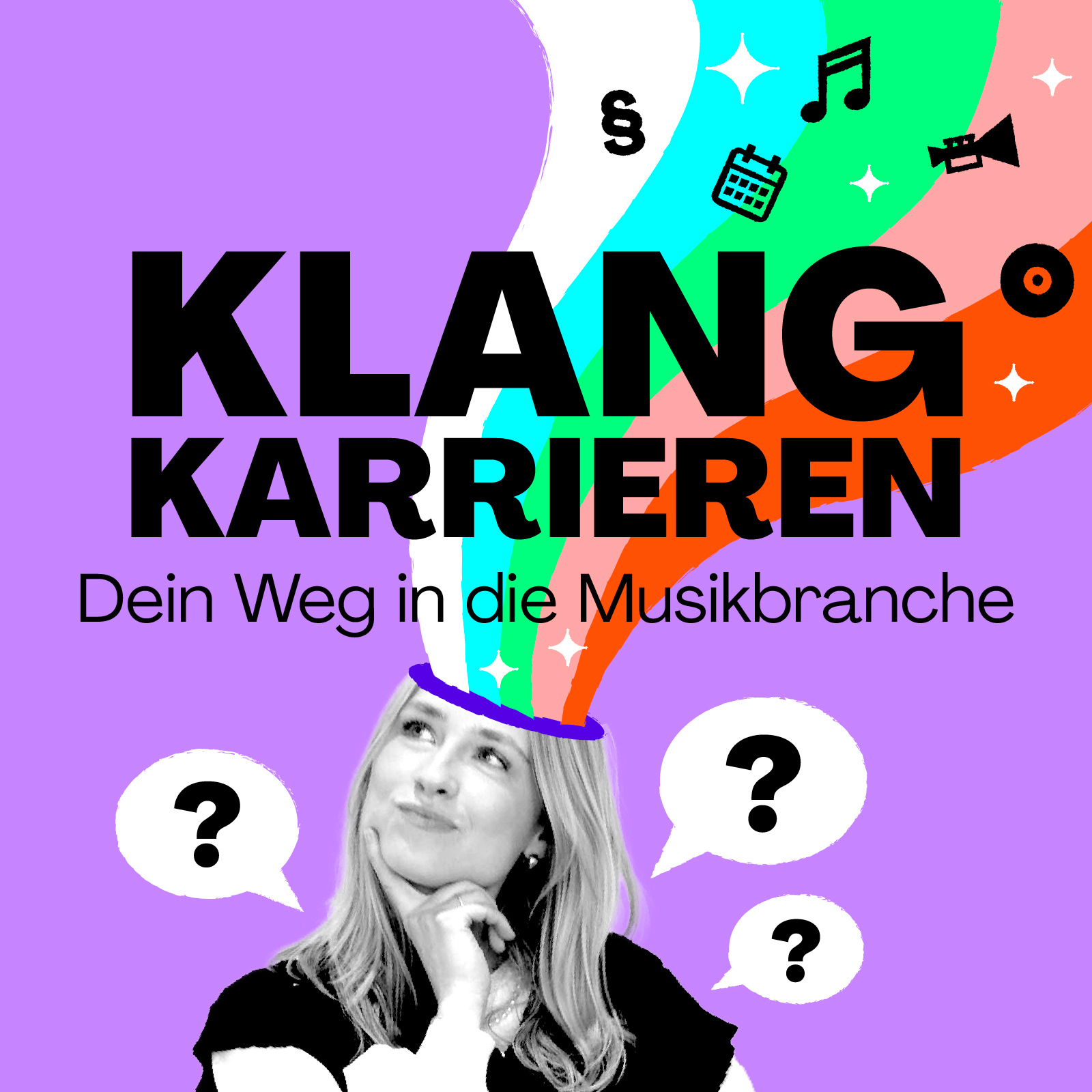 KlangKarrieren-Podcast - Dein Weg in die Musikbranche (Bildquelle: German Wahnsinn) KlangKarrieren-Podcast - Dein Weg in die Musikbranche (Bildquelle: German Wahnsinn)