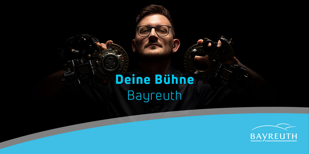 Ein Motiv der Standortmarketing-Kampagne 'Deine Bühne Bayreuth' (Die Bildrechte liegen bei dem Verfasser der Mitteilung.)