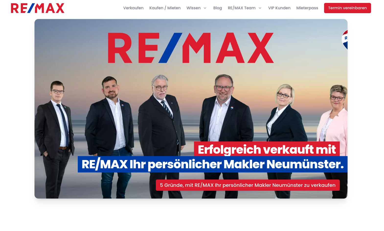 Immobilienmakler RE/MAX Neumünster Immobilienmakler RE/MAX Neumünster