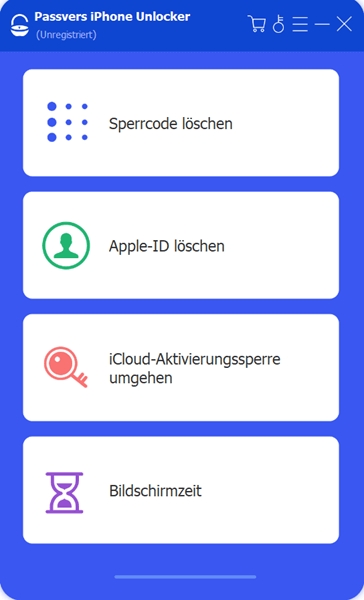 Passvers iPhone Unlocker (Die Bildrechte liegen bei dem Verfasser der Mitteilung.) Passvers iPhone Unlocker (Die Bildrechte liegen bei dem Verfasser der Mitteilung.)