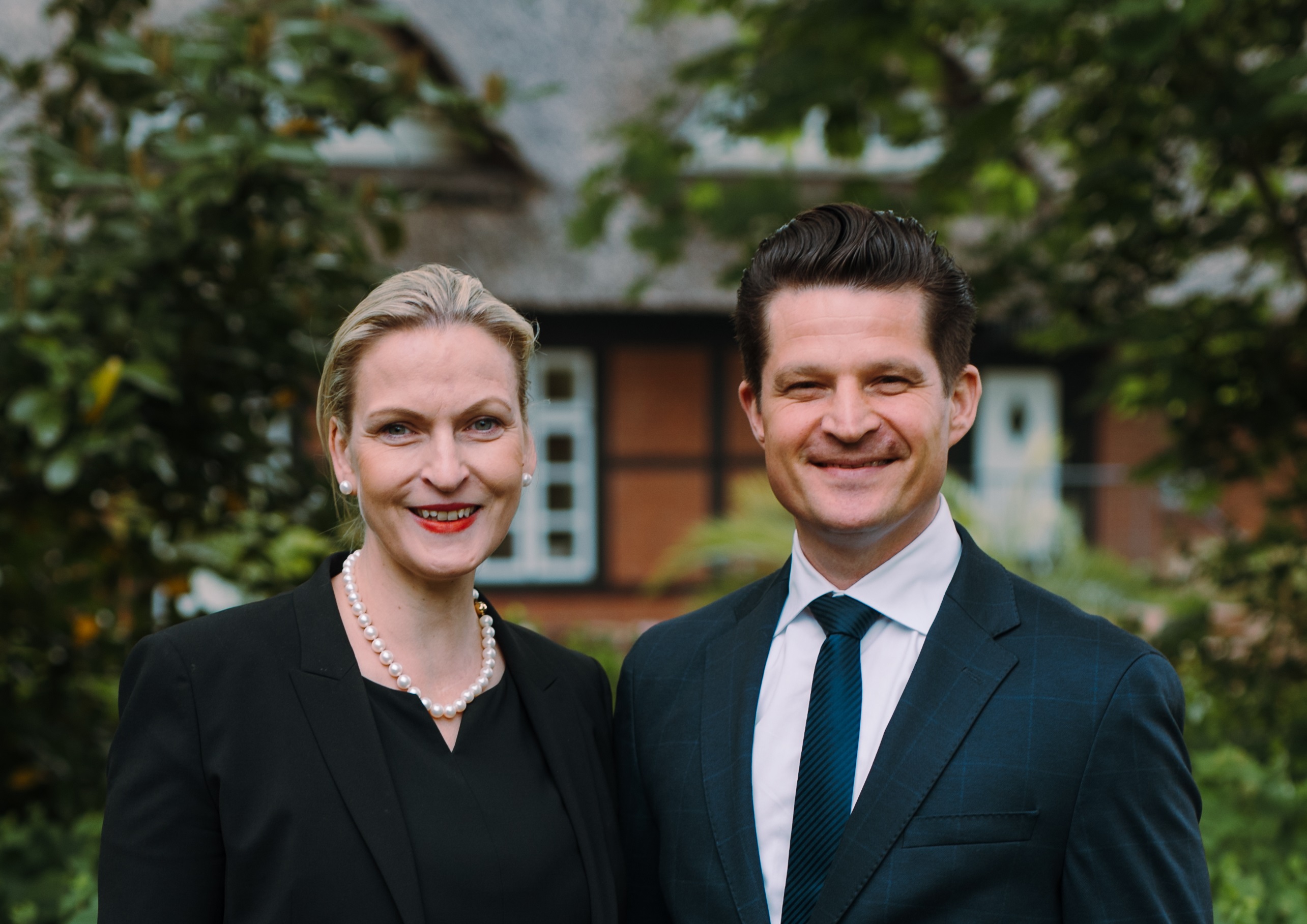 Geschäftsführung Nicole Reise und Thore Hoffmann (Die Bildrechte liegen bei dem Verfasser der Mitteilung.)