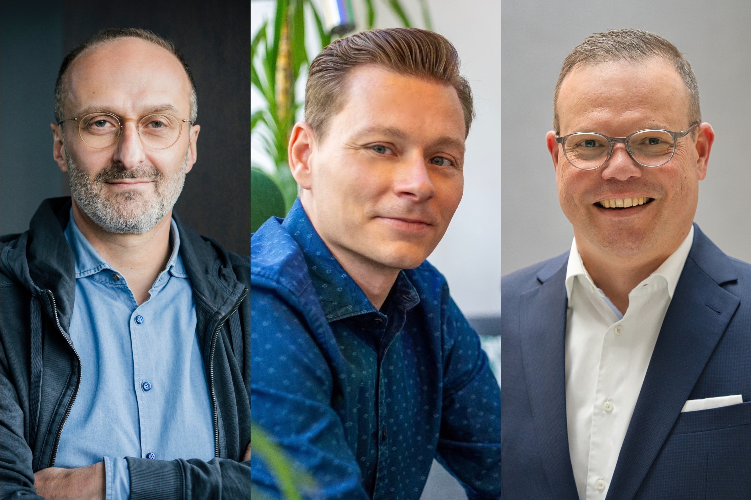 Foto (v.l.n.r.): Zeèv Rosenberg, David-Friedemann Henning & Uwe Krohn/Mitglieder des Vorstands der HSMA Deutschland e.V.