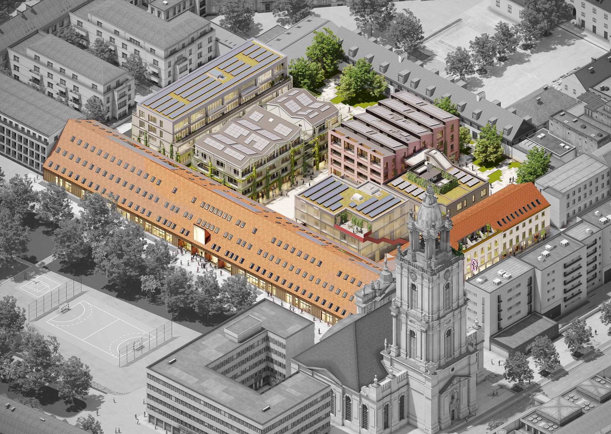 WOLFF& MÜLLER errichtet den Rohbau des neuen Stadtquartiers. Quelle:&MICA GmbH (Die Bildrechte liegen bei dem Verfasser der Mitteilung.) WOLFF& MÜLLER errichtet den Rohbau des neuen Stadtquartiers. Quelle:&MICA GmbH (Die Bildrechte liegen bei dem Verfasser der Mitteilung.)