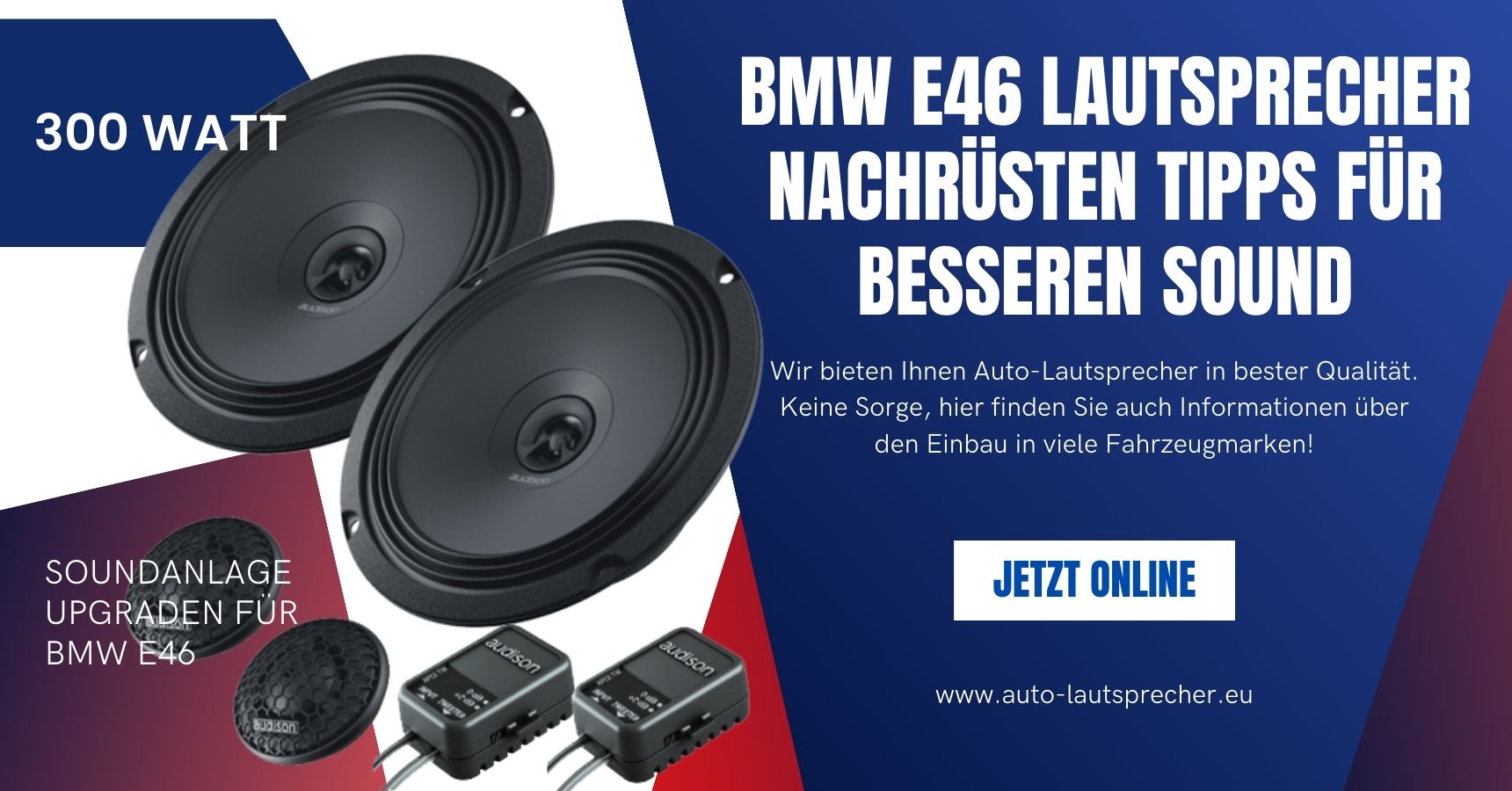 BMW E46 Lautsprecher nachrüsten Tipps für besseren Sound (Die Bildrechte liegen bei dem Verfasser der Mitteilung.)