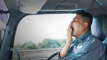 RoadView-Plus ist eine KI-gestützte Videotelematiklösung zur Erkennung von Fahrermüdigkeit. Bild: Ad RoadView-Plus ist eine KI-gestützte Videotelematiklösung zur Erkennung von Fahrermüdigkeit. Bild: Ad