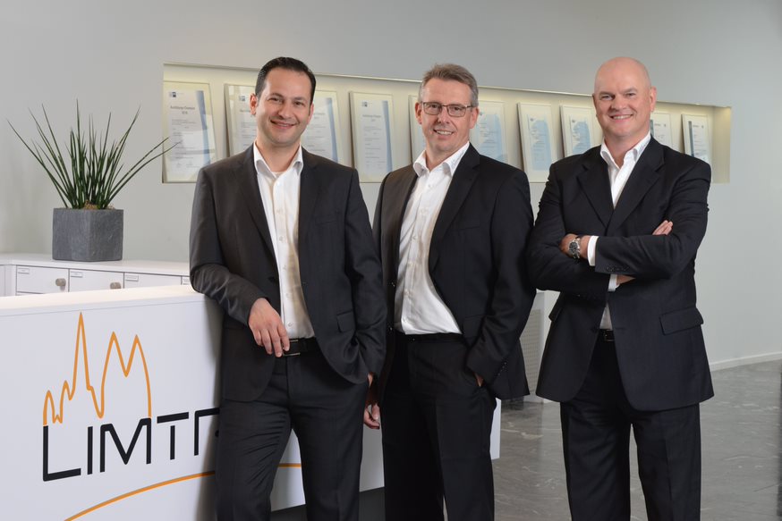 Limtronik-Geschäftsleitung (Die Bildrechte liegen bei dem Verfasser der Mitteilung.)