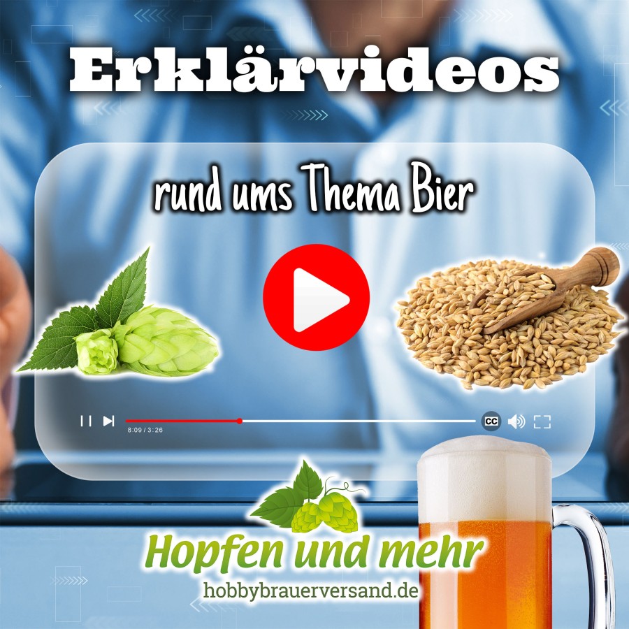 Erklärvideos rund ums Thema Bier (© Hopfen und mehr GmbH) Erklärvideos rund ums Thema Bier (© Hopfen und mehr GmbH)