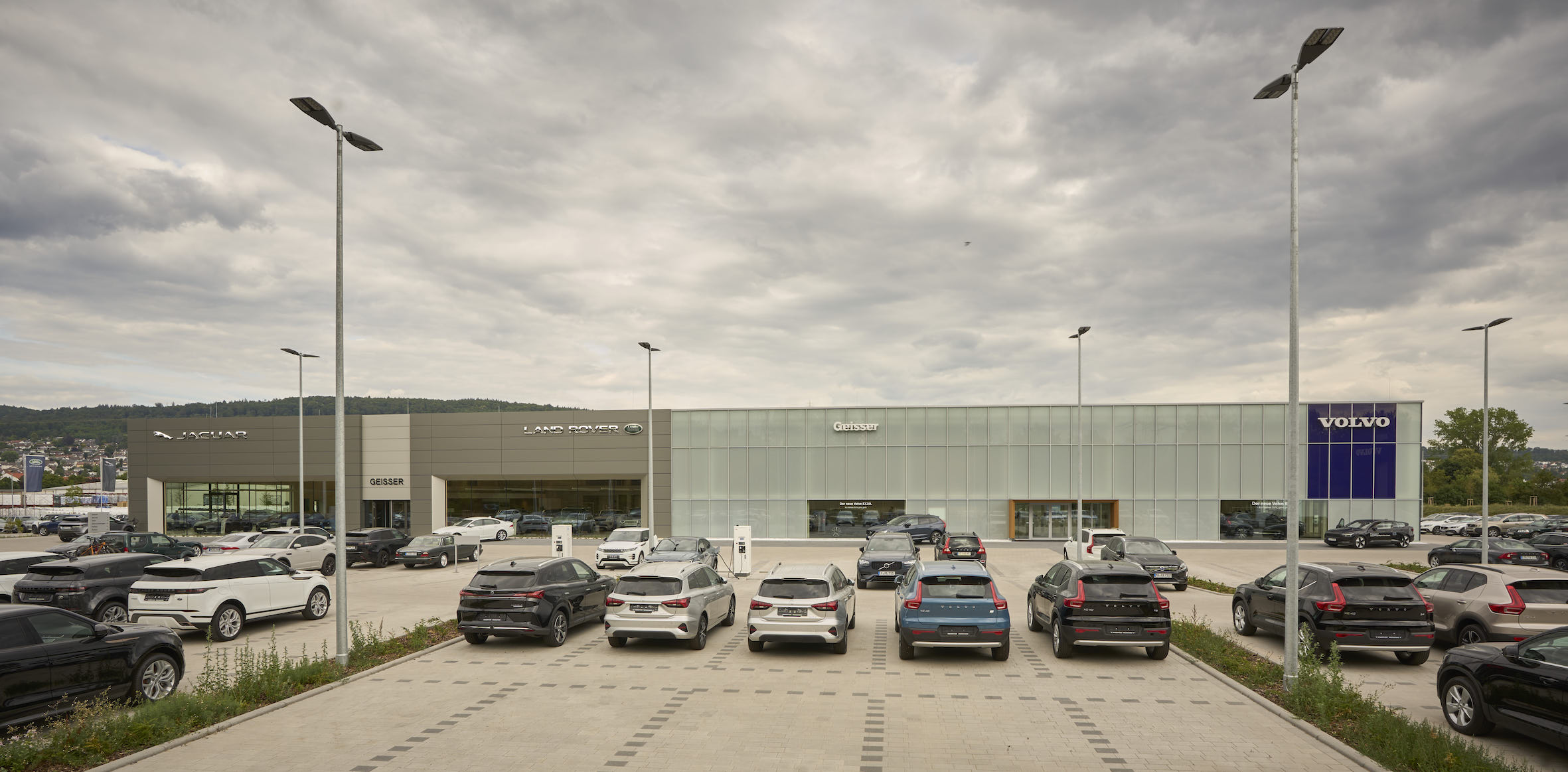 Der neue Standort der Autohausgruppe Geisser in Leimen. (Bildquelle: Vollack Gruppe)