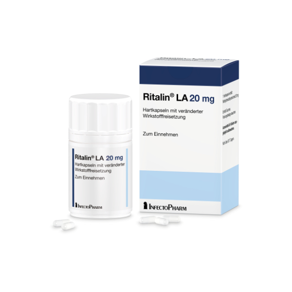 Ritalin LA (©InfectoPharm) (Die Bildrechte liegen bei dem Verfasser der Mitteilung.)
