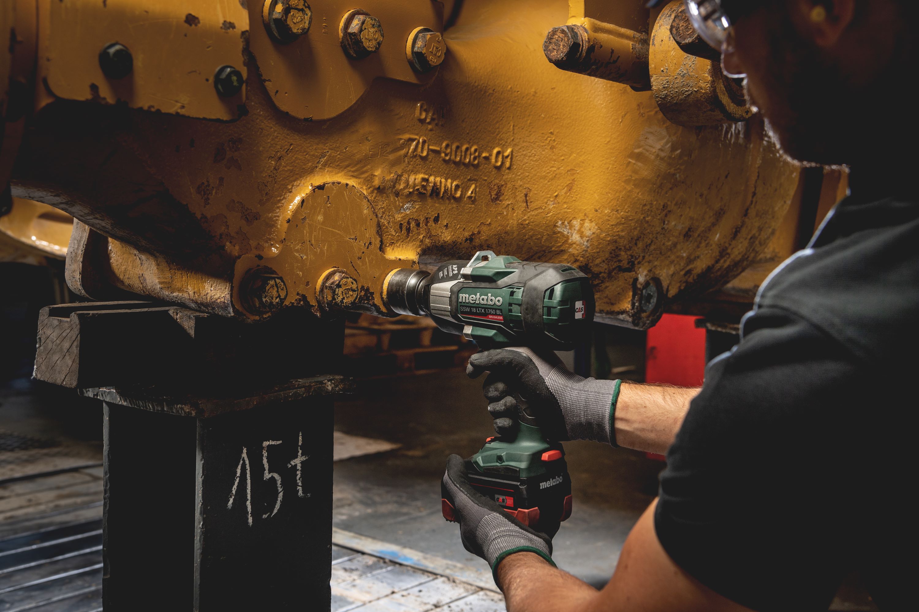 Der neue Akku-Schlagschrauber SSW 18 LTX 1750 BL von Metabo. Foto: Metabo (Die Bildrechte liegen bei dem Verfasser der Mitteilung.)