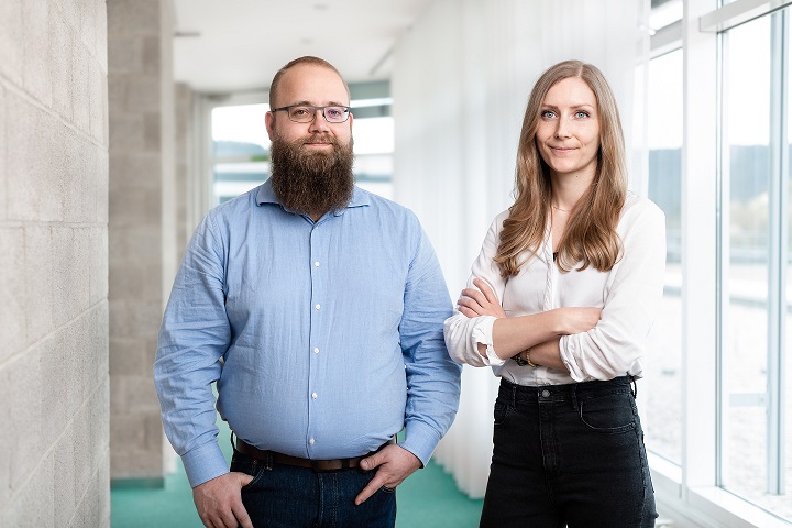 Oliver Eckardt und Viktoria Rothleitner, Geschäftsführung Polytives (Die Bildrechte liegen bei dem Verfasser der Mitteilung.)